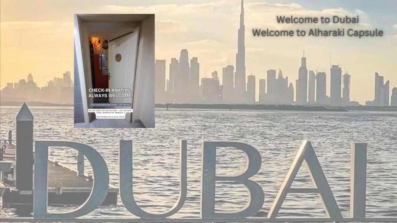 Bed and Breakfast Alharaki Capsule Dubaj Exteriér fotografie